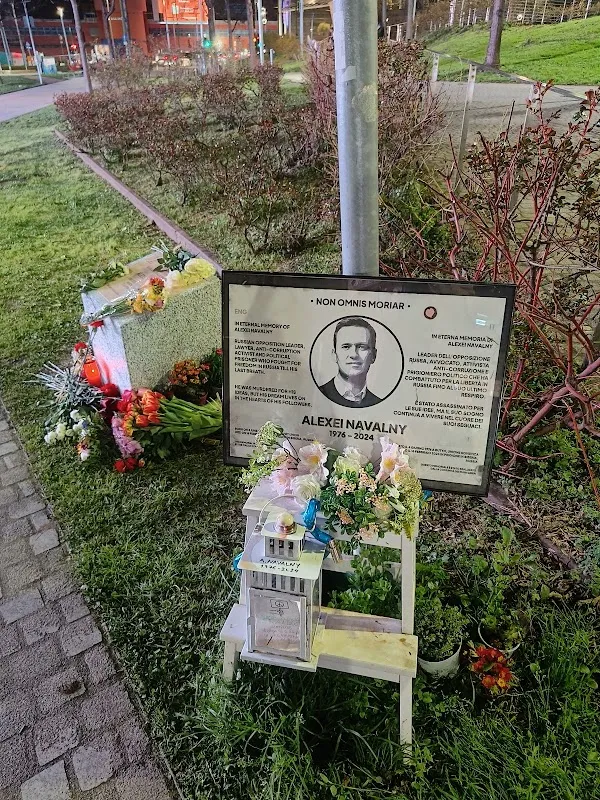 Memorial at the Anna Politkovskaja Garden (Milan)